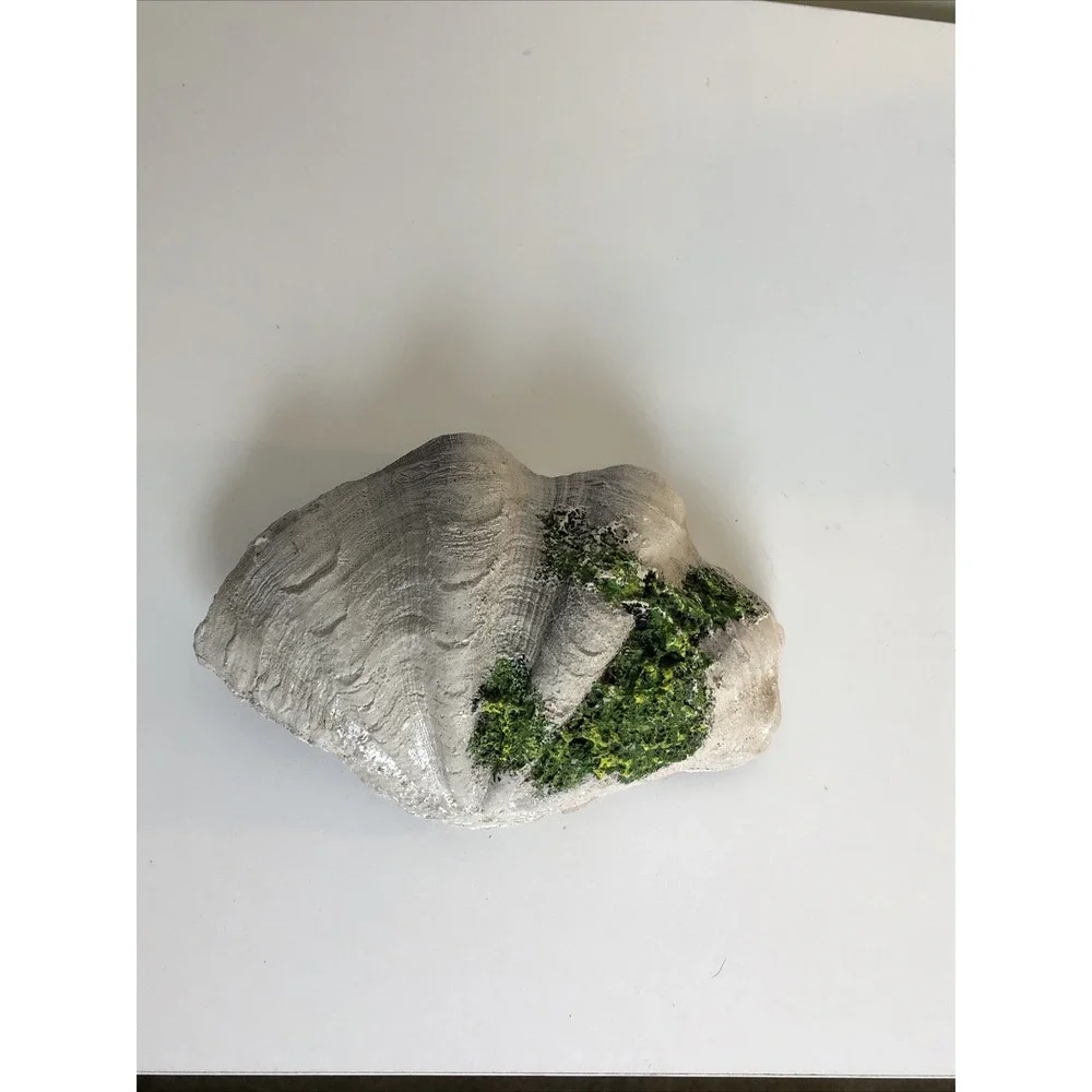 Aquarium Driftwood Log Cave, Barrel Cave and Seashell Decorations Ornaments